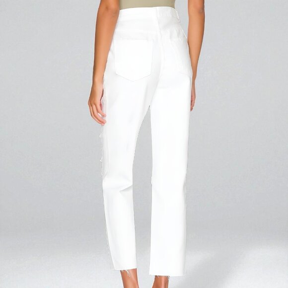 Rails Atwater Slouchy Straight Jeans in Blanche 25W NWT - Picture 6 of 16